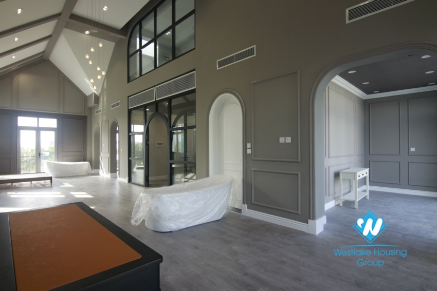 Brand new villa for rent in Vinhome Harmony.